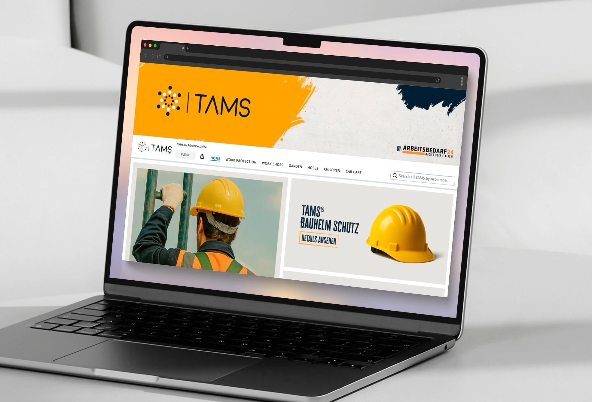 TAMS Arbeitsbedarf24 GmbH project